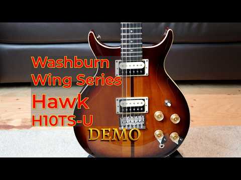 Washburn Wing Series Hawk H10TS-U Electric Guitar – Tobacco Sunburst image 22