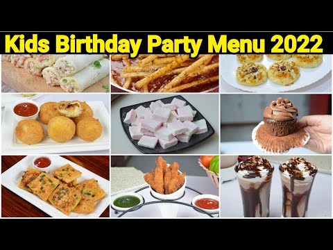 Top 9 Recipes for Parties & Birthdays by (YES I CAN COOK)