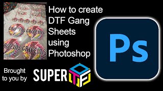 Make DTF Gang Sheets In Photoshop