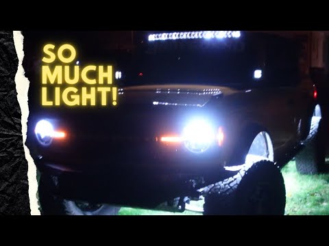 2021 Ford Bronco Light Bar and Rigid lights all around