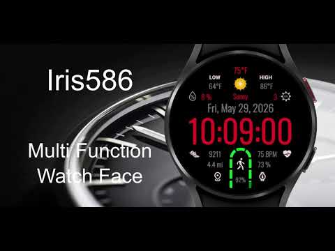 Iris586 Multi Function Watch video thumbnail