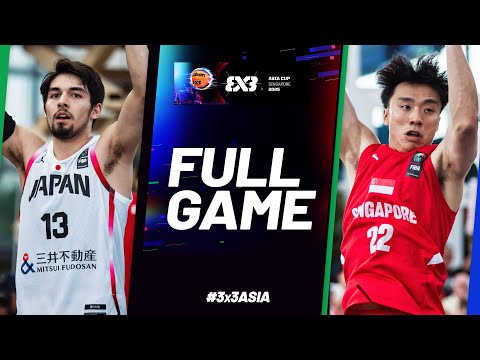 Japan 🇯🇵 vs Singapore 🇸🇬 | Men Quarter-Finals | FIBA 3x3 Asia Cup 2025 | #3x3Basketball