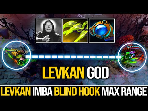 Epic Blind Hook Max Range By Levkan Pudge God Offlane | Pudge Official