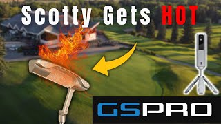 Putting on a CLINIC in the simulator - 9 holes GSPRO
