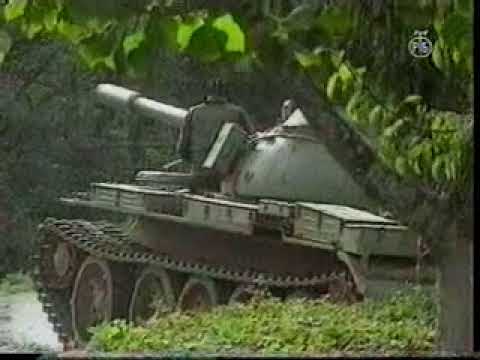 Bojni vlak tzv.krajina express , TV Beograd 1991