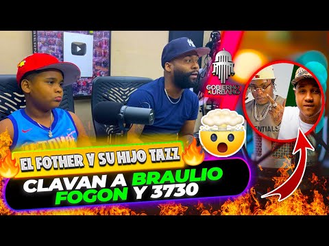 EL FOTHER Y SU HIJO TAZZ CLAVAN A BRAULIO FOGON Y 3730 @ELBRAYLIN_