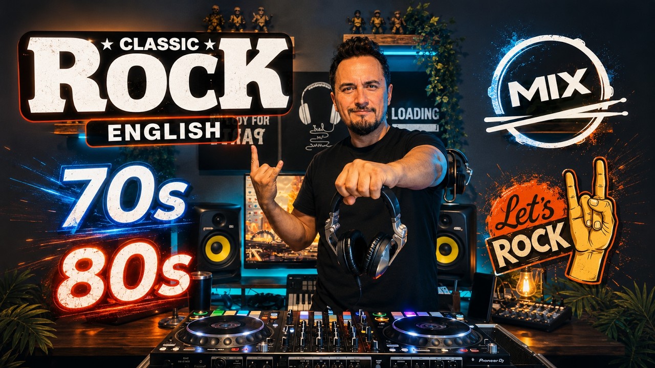 Rock Mix | 70s 80s | 🎵 Opus, Pink Floyd, Rolling Stones, Queen, Bon Jovi, Guns N Roses, Etc