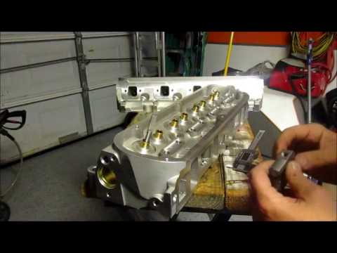 How to Cut valve spring seats with comp cams cutter