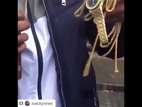 Rapper NINES Robs C BIZ's Chain and Watch
