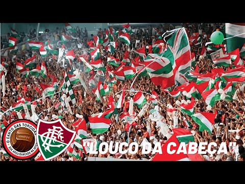 "Louco da Cabeça" Barra: Movimento Popular Legião Tricolor &bull; Club: Fluminense