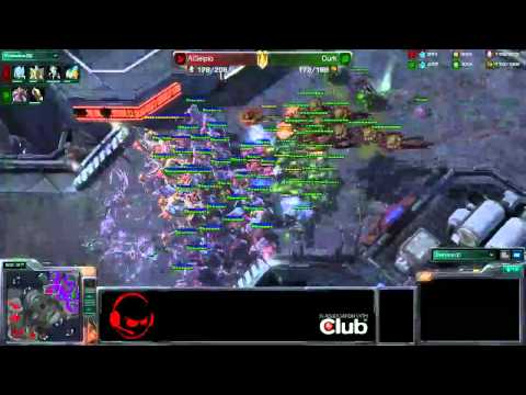 Club3D Showmatch - Team Infused v Alien Invasion- Game 2 - Ourk (z) v Seiplo (p) - 2 / 2