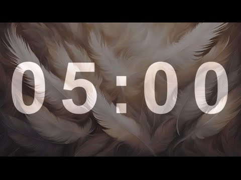 5-Minute Timer with RELAXING CLASSICAL MUSIC | Focus, Stress Relief, and Dreamy Ambiance