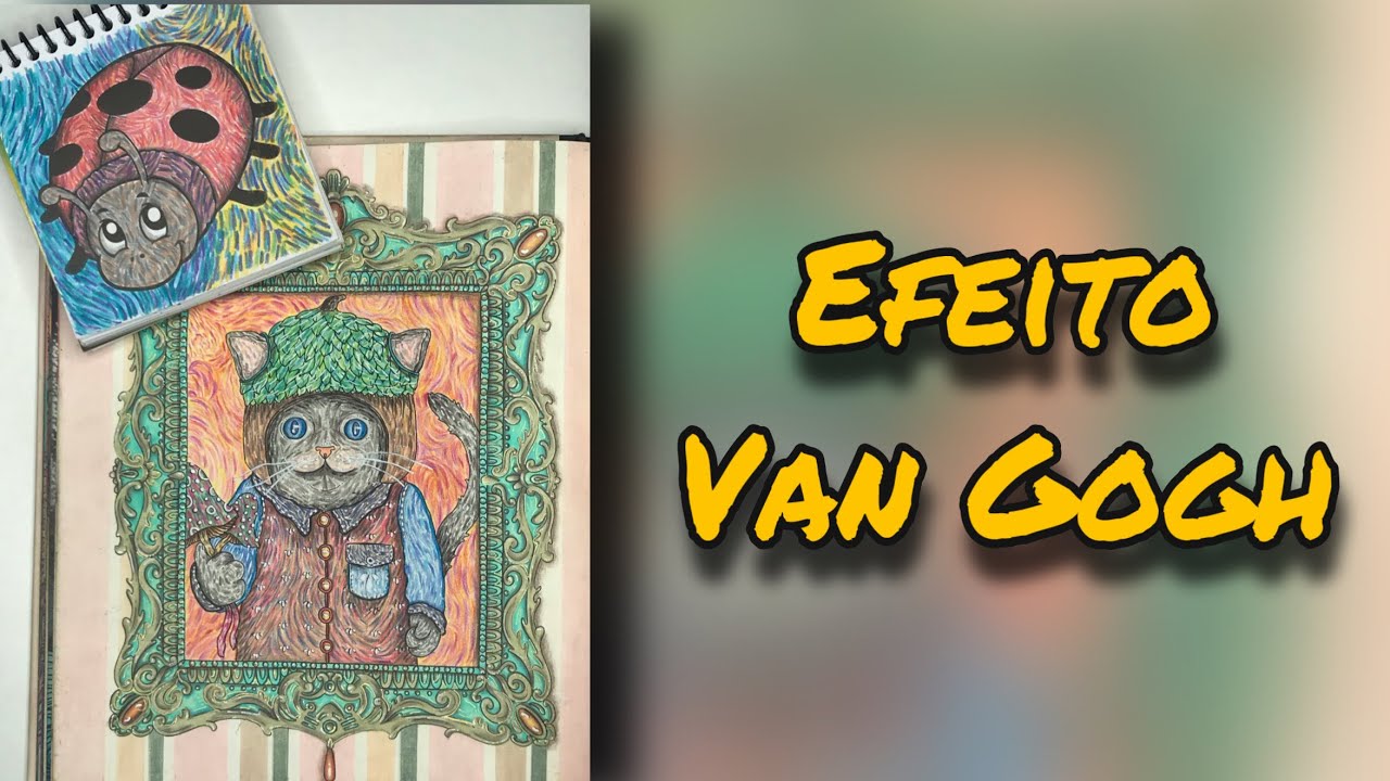 Efeito de pintura no Estilo Van Gogh