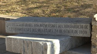 VOTV - Les Franqueses commemora el 86è aniversari del bombardeig de l'any 1939