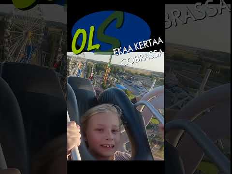Olsku ekaa kertaa cobrassa #Huvipuisto #powerpark
