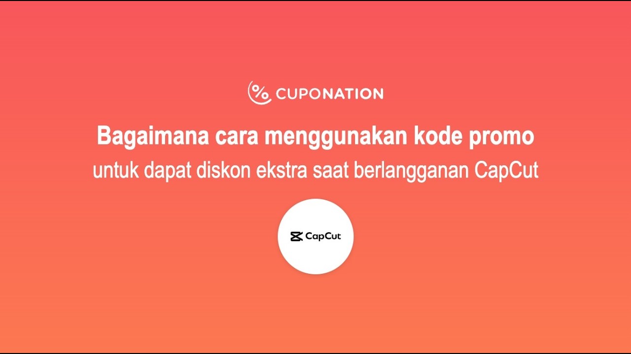 Langkah-langkah mengaktifkan kode promo CapCut
