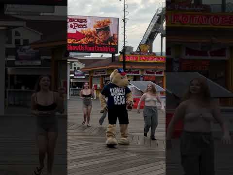 Walking in Wildwood, New Jersey