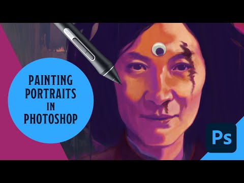 Illustration Masterclass with Kyle T. Webster - Painting Portraits in Photoshop