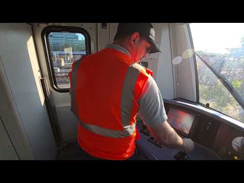 8K Führerstandsmitnahme S-Bahn München S8 Pasing Betriebsbahnhof  - Flughafen BR423 20.07.2025