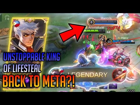 UNKILLABLE NON-STOP GANKING ALUCARD WITH BURSTING DAMAGE BUILD!!! - SATINY