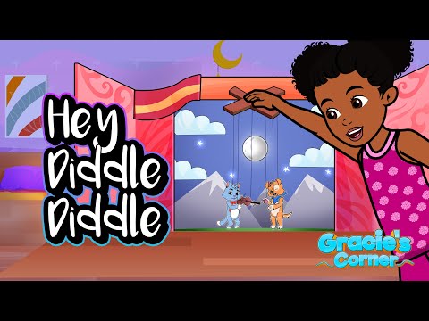 Hey Diddle Diddle | Gracie’s Corner Zydeco Remix | Nursery Rhymes + Kids Songs