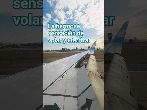 🛩 Un hermoso ATERRIZAJE en CÓRDOBA 🇦🇷 | #cordoba | #argentina | #aerolineasargentinas | #travel