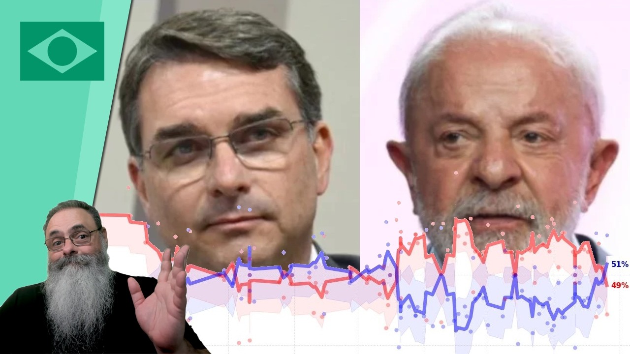 MAIS BOAS NOTÍCIAS para FLÁVIO nas DUAS PESQUISAS LIBERADAS HOJE e outro BÔNUS do DATAFOLHA