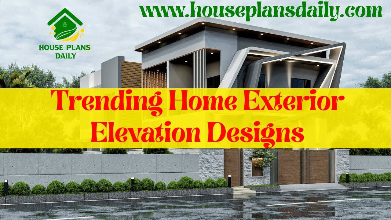 Trending Home Exterior Elevation Designs