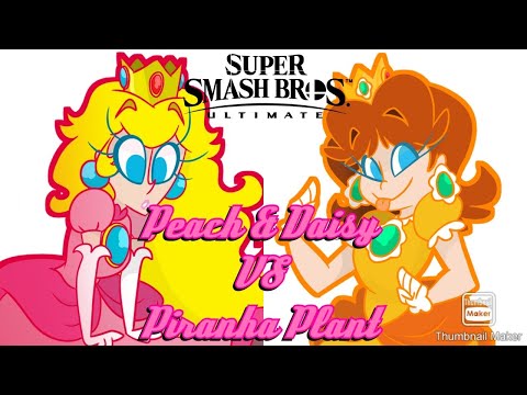 SSBU - Peach (me) and Daisy vs Piranha Plant (Stamina)