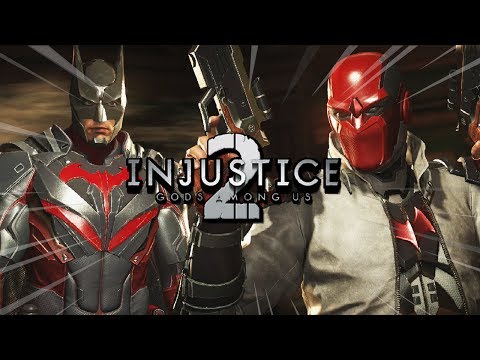 RED HOOD BATTLES THE BATMANS - Red Hood: Injustice 2 Online Ranked