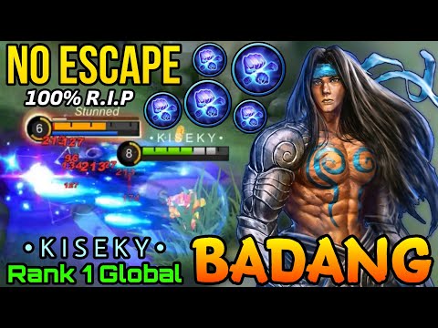 You Can't Escape from my Ultimate Punch!! Top 1 Global Badang by • K I S E K Y • - MLBB
