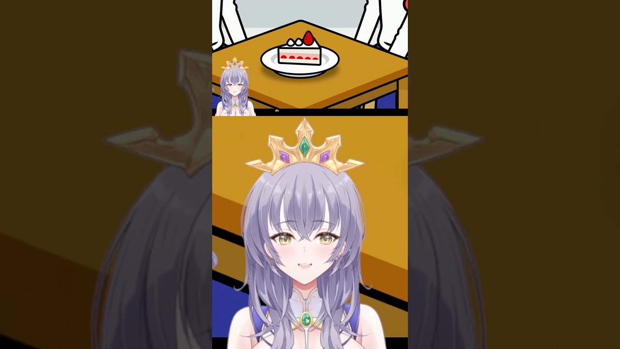 ケーキ争奪戦🍰【#リズム天国ミラクルスターズ 】 #youtubeshorts #vtuber