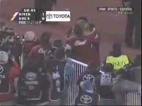 Lucho Gol Against Boca