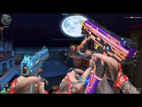 Crossfire NA ( Đột Kích Bắc Mỹ  ) 2.0 : Steyr TMP Neon Circuit - Hero Mode X - Zombie V4