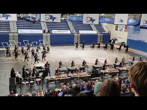 Rise Percussion finals performance at regionals 2022