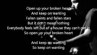 The Fray - Keep on Wanting (Lyrics)