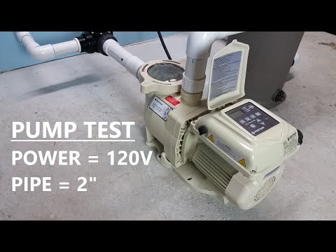 Variable Speed Pool Pump Efficiency Test