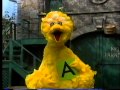Sesame Street Big Bird Talks About The Letter A