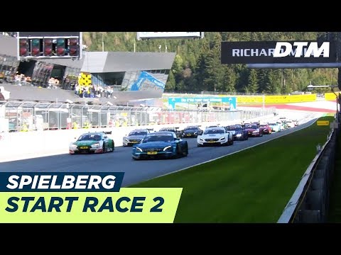 Start Rennen 2 - DTM Spielberg 2018