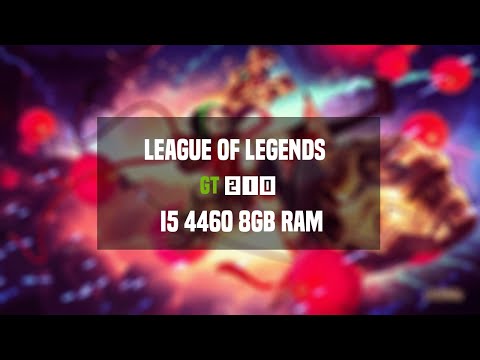 League of Legends on GeForce 210 i5 4460 in 2020 | Test de Juegos