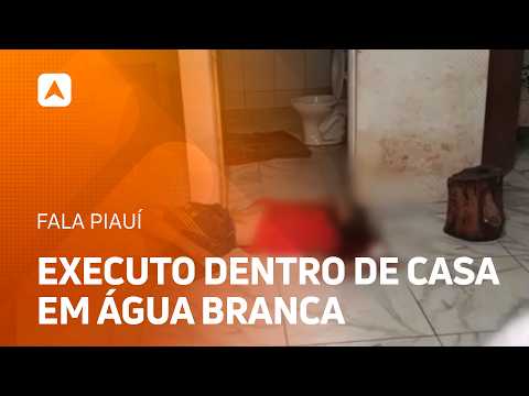 Homem é executado a tiros dentro de casa em Água Branca