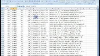 Wireshark to Pivot Tables