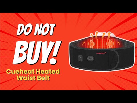 CUEHEAT Heated Waist Belt | 10 Reasons Why NOT to Buy ⚠️😳