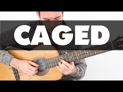 Domina todo el mástil utilizando solo 5 acordes: CAGED Guitarra