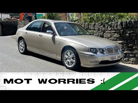 I'm WORRIED about my Rover 75s MOT - PLUS PAINT ISSUES!