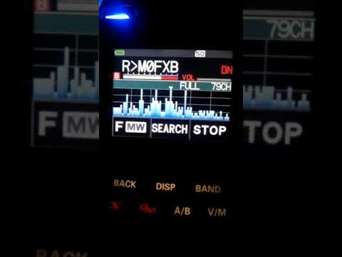 Yaesu FT3D scope settings