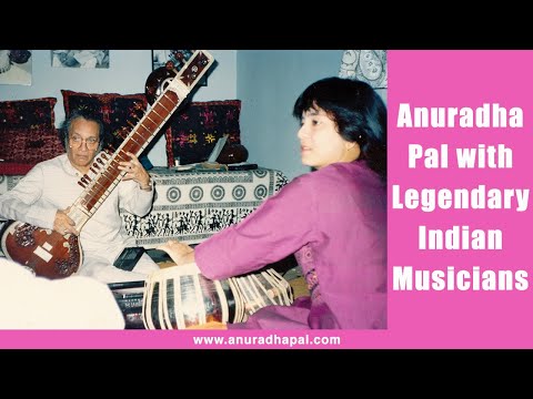 Anuradha Pal with Legendary Indian Musicians