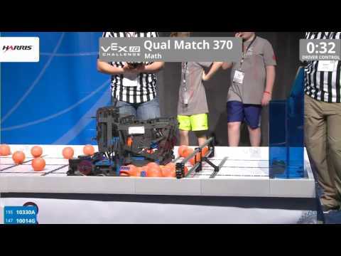 VEX Worlds 2016 - VEXIQ Middle School - Math - Qual 370 (10330A 10014G) 39