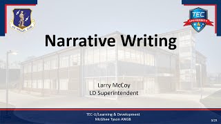 Narrative Writing