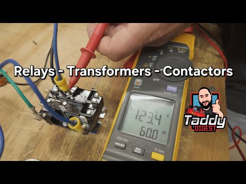 How to Test HVAC Relays, Contactors, and Transformers (Multimeter Tutorial for Techs)